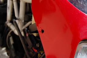 Ducati 750 SS R&eacute;parations provisoires