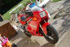 Ducati 750 SS R&eacute;parations provisoires